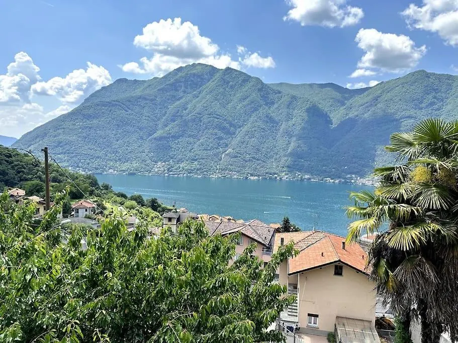3Br Villetta Con Panoramica Sul Lago ネッソ アパート
