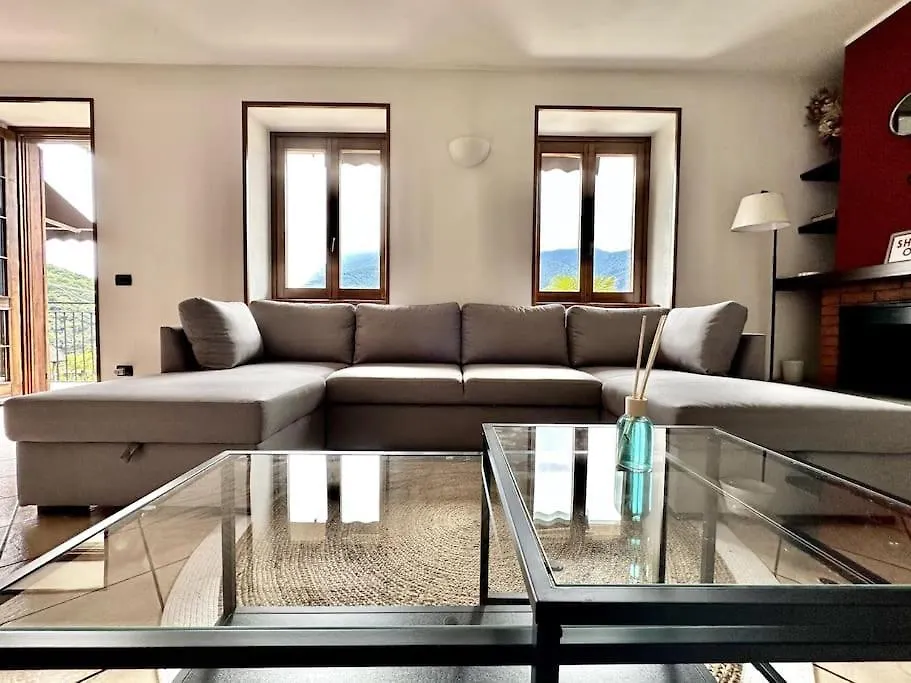 3Br Villetta Con Panoramica Sul Lago Nesso 0*,