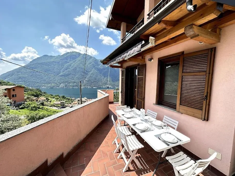 3Br Villetta Con Panoramica Sul Lago Nesso Italy